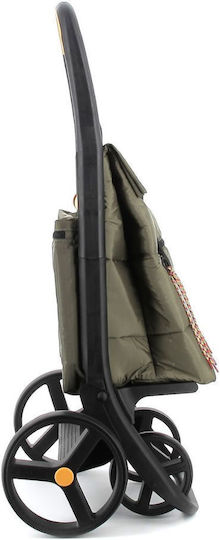 Polar 8 Plus Stoff Einkaufswagen Braun 59x21x59cm