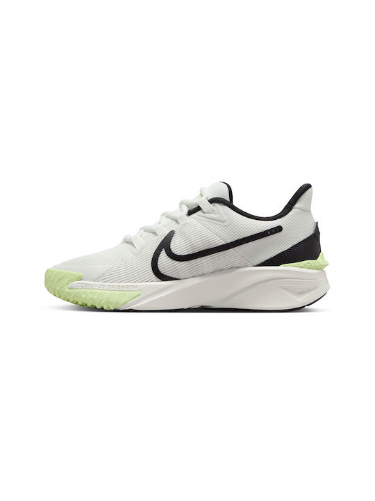 Nike Kids Sports Shoes Running Star Runner White