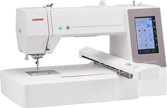 Janome Επαγγελματική Ραπτομηχανή Embroidery MC550E