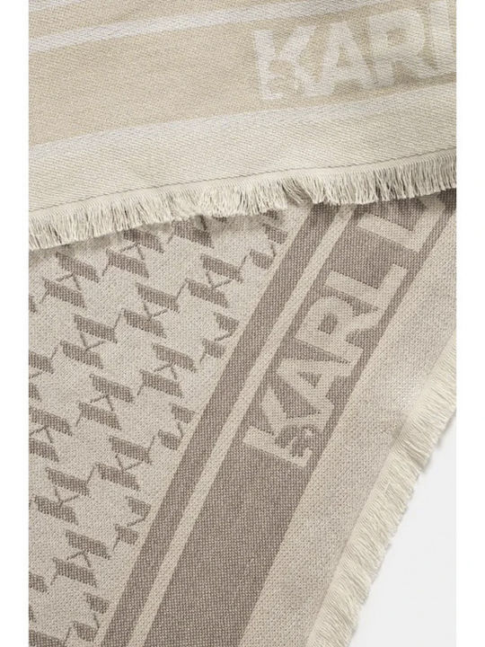 Karl Lagerfeld Women's Scarf Beige