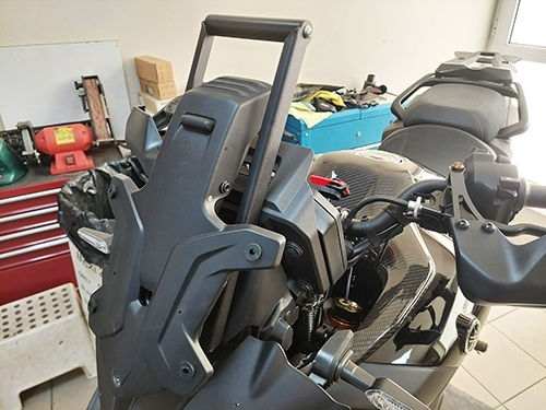 Малка Стойка За Смартфон Gps Yamaha Tracer 9 Gt+ 2023-2024 Само Gt Plus