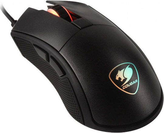 Cougar Revenger S RGB Геймърска Мишка 12000 DPI Черен