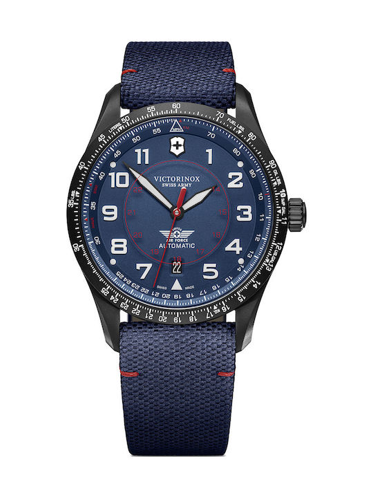 Victorinox Airboss Ρολόι Αυτόματο με Υφασμάτινο Λουράκι Victorinox Airboss Ρολόι Αυτόματο με Υφασμάτινο Λουράκι