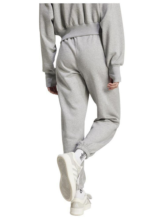 adidas All Szn Παντελόνι Φόρμας Fleece Γκρι