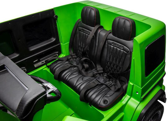 Kinder Auto Doppelsitzer mit Fernbedienung 24 Volt Grün