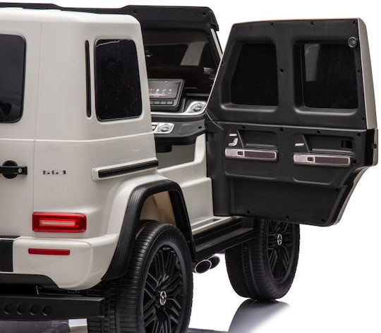 Mercedes G63 Διθέσιο με Τηλεκοντρόλ 24 Volt Λευκό