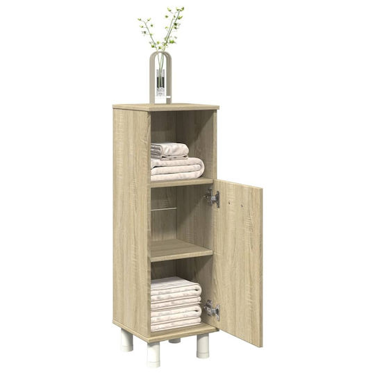 vidaXL Ντουλάπι Μπάνιου 30.5x30x95cm Sonoma