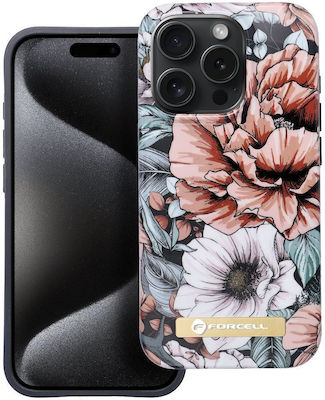 Carcasă Forcell F-protect Mirage Compatibilă Cu Magsafe Pentru Iphone 15 Pro Bloom Bush