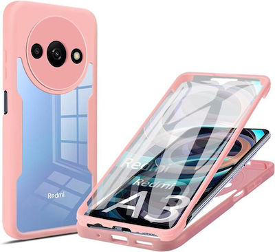 Techsuit 360 Full Cover Set with Glass Pink (Xiaomi Redmi A3)