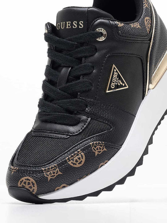 Guess Γυναικεία Sneakers Μαύρο