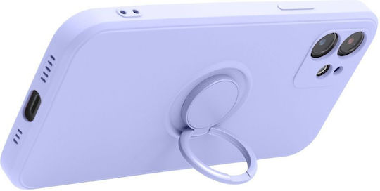 Ring Umschlag Rückseite Silikon / Kunststoff Lila (Redmi Note 13 Pro+)