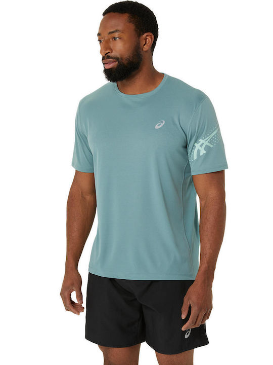 ASICS Men's Short Sleeve T-shirt Grn