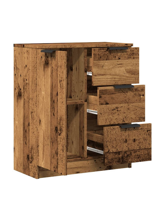 Vidaxl Cabinet Pal Wood 60x30x70cm Engineered Wood 1 Piece Brown