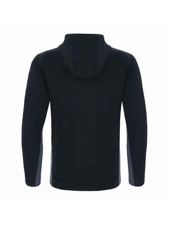 Sweatshirt with Hood Blue Navy