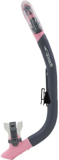 Speedo Μάσκα Θαλάσσης με Αναπνευστήρα Παιδική Sport Dual Ροζ