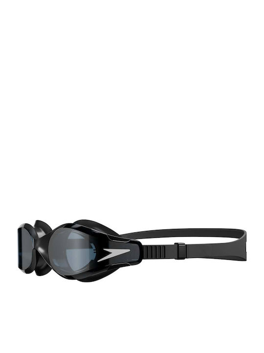 Speedo Schwimmbrille Erwachsene mit Antibeschlaggläsern Schwarz