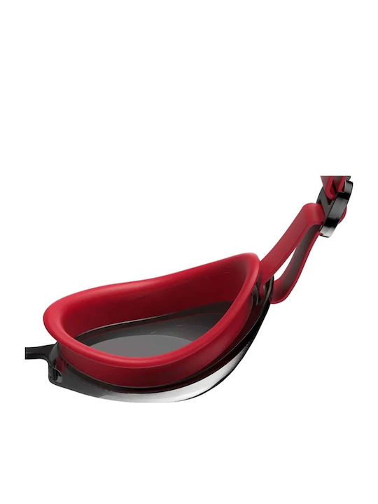 Speedo Jet 2.0 Γυαλιά Κολύμβησης Ενηλίκων με Αντιθαμβωτικούς Φακούς Κόκκινα