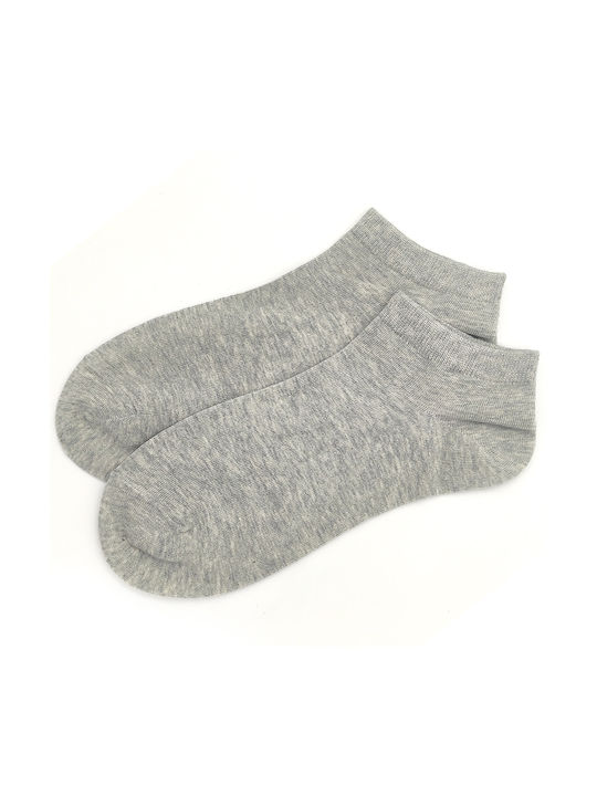 Gift-Me Herren Einfarbige Socken Grey Light 1Pack