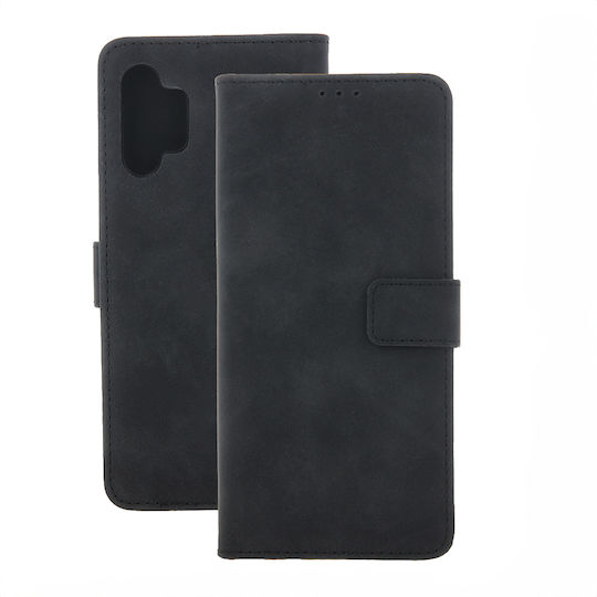 Nemo Wallet Δερματίνης Μαύρο (Moto G34)