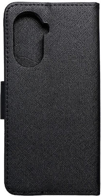 Fancy Brieftasche Synthetisches Leder Schwarz (Huawei Nova)