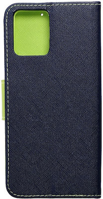 Fancy Wallet Navy Blue (Moto G14)