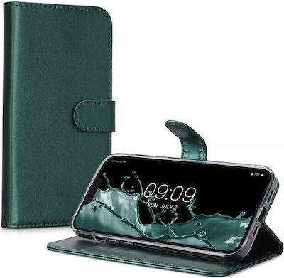 OEM Smart Magnet Elegance Book Case for Samsung Galaxy A20e Green