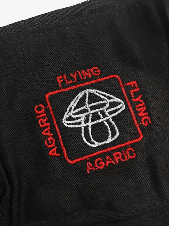 Flying Agaric Waist Bag Black