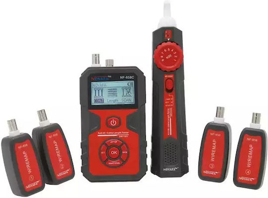 Cable Tester Portable Wire Tracker Network Testing Finder Nf-858c