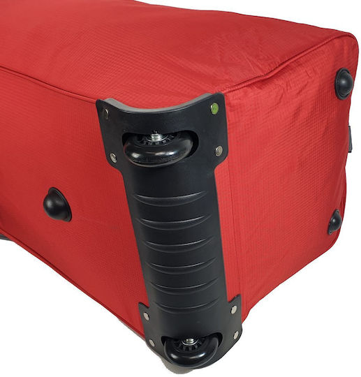 RCM Wheeled Fabric Sack Voyage 54lt Red L62xW23xH38cm