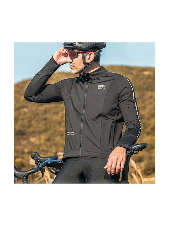 Rockbros Long Sleeves Cycling Jersey Black