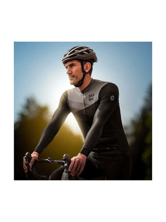 Rockbros Long Sleeves Cycling Jersey Black