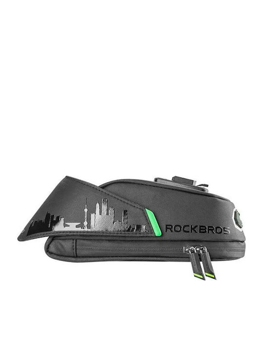 Rockbros Τσαντάκι Σέλας Ποδηλάτου 1.5lt Μαύρο