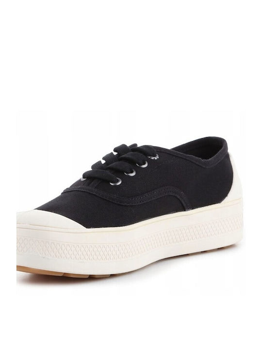 Palladium Γυναικεία Flatforms Sneakers Μαύρα