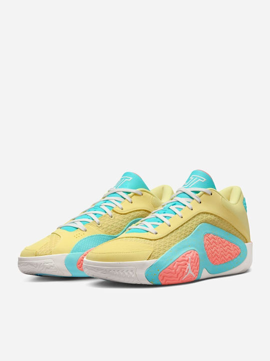 Tatum 2 Χαμηλά Μπασκετικά Παπούτσια Light Zitron / Aurora Green / Atomic Pink / Sail