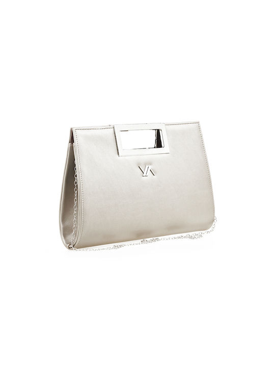 Verde Damen Tasche Hand Silber