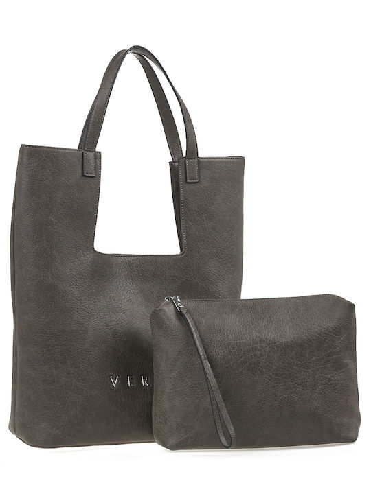 Verde Set Damen Tasche Schulter Gray