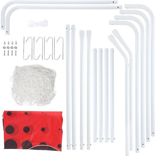 Nils Football Goal 240x150cm 1 Piece