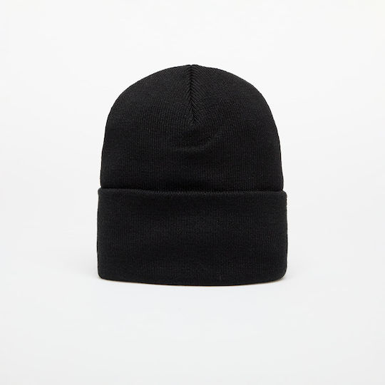 City Trek Heavyweight Beanie Unisex Beanie Knitted in Black color