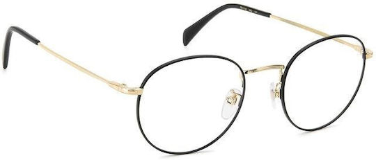 David Beckham Metal Eyeglass Frame Black DB 1152 2M2