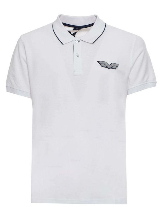 Armata Di Mare Men's Short Sleeve Blouse Polo White