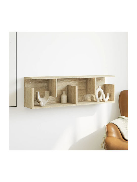 Shelf Wall Sonoma Oak 100x20x30cm