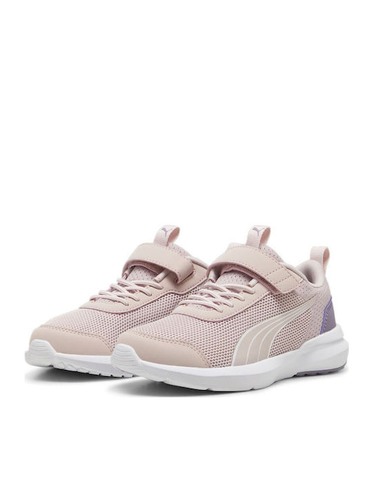 Ac+ Ps Kinder Sneakers mit Klettverschluss Rosa