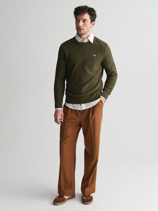 Gant Men's Sweater Khaki