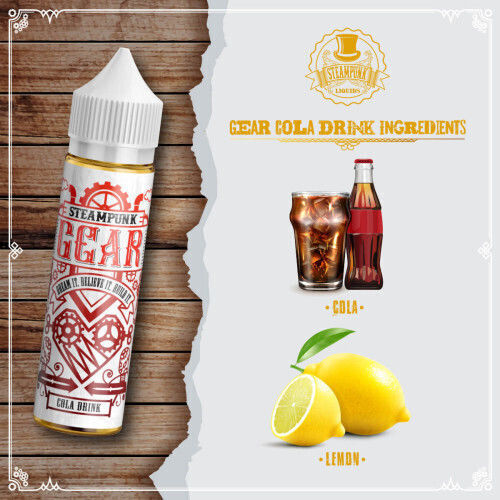 Cola Drink 20ml 60ml Steampunk Gear Aromen-Shots