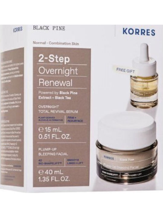 Korres Black Pine Overnight Renewal Hautpflegeset für Festigung Korres Black Pine Overnight Renewal Hautpflegeset für Festigung
