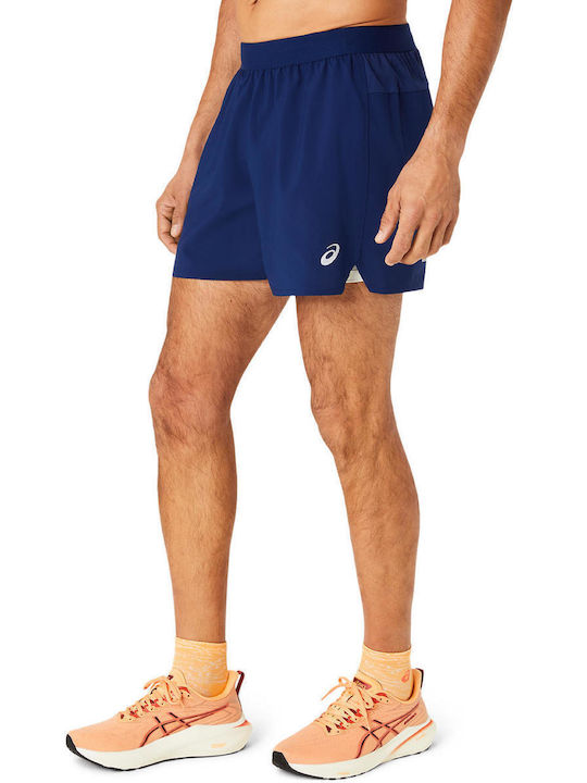 ASICS Men's Shorts Blue