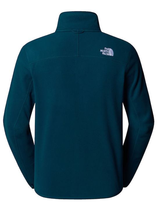 The North Face M 100 Men's Cardigan with Zipper Blue