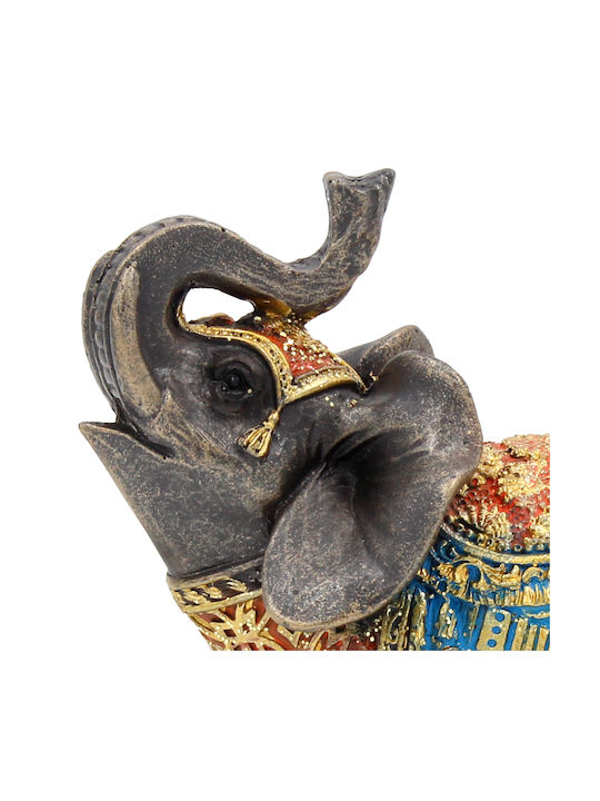 Decorative Elephant 12x5.5x11.5 cm Polyresin Keskor 71467-2