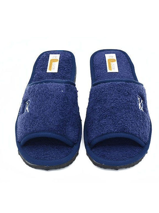 Terry Winter Women's Blue Slippers