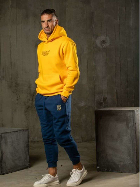 Henry Φούτερ με Κουκούλα Yellow